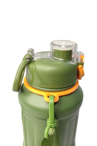 Weather Forecast 316 L Steel Green 680 ml Flask Water Bottle with Strap and Straw Cin468Ys