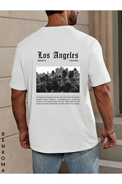 DM DOLCE MORE تي شيرت مطبوع كبير الحجم للجنسين