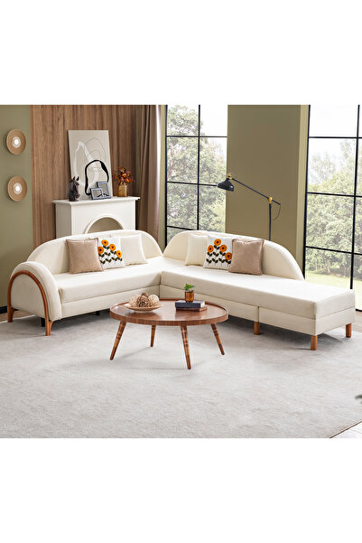 Cavissa Home Living Cavis Bohem Yataklı Sandıklı Köşe Koltuk Takımı