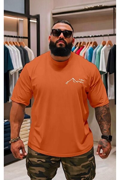 DM DOLCE MORE تي شيرت مطبوع مقاس كبير للجنسين