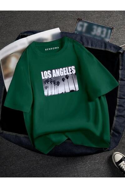 DM DOLCE MORE TRIOUSE UNISEX IMPRIMATE OVERSIZE LOS ANGELES