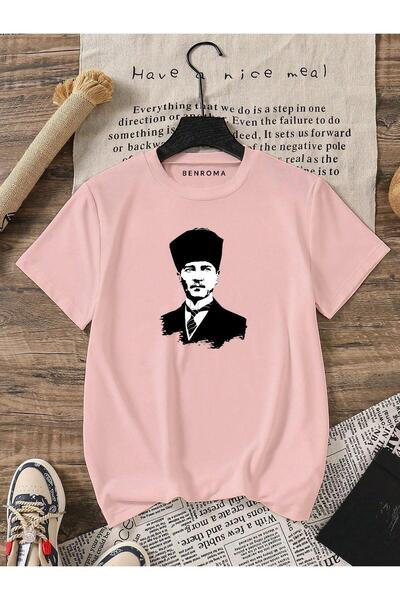 DM DOLCE MORE TRICOU UNISEX OVERSIZE CU IMPRIMEU ATATURK