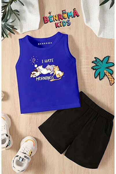 BENROMA AM TRIOU CU STAMPĂ DE PĂSĂRI UNISEX KIDS SET