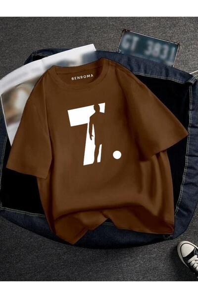 DM DOLCE MORE OVERSIZE ΠΟΔΟΣΦΑΙΡΙΣΤΗΣ ΕΚΤΥΠΩΣΗ UNISEX T-SHIRT ΕΚΤΥΠΩΣΗ