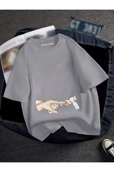 BENROMA Pregnant Printed T-Shirt