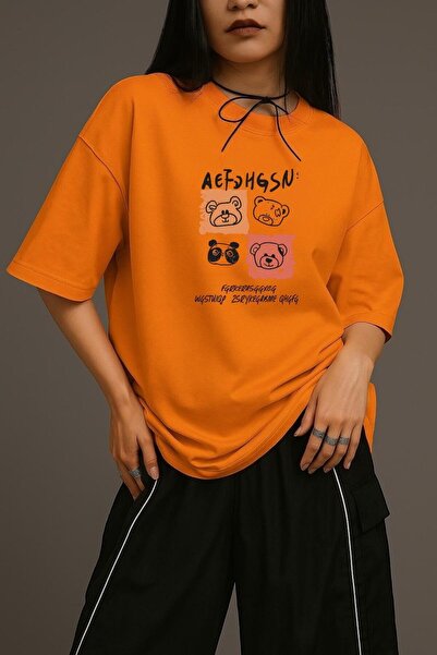 DM DOLCE MORE TRIUC DE Mărime mare UNISEX CU IMprimare BEAR