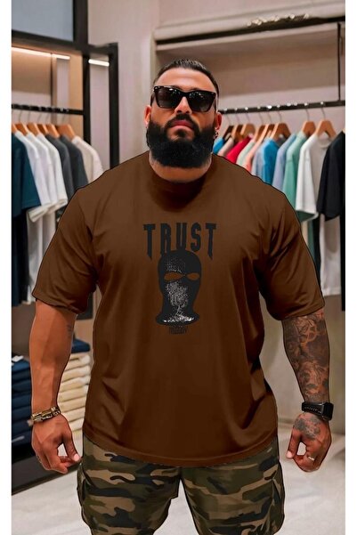 DM DOLCE MORE تي شيرت مطبوع مقاس كبير للجنسين