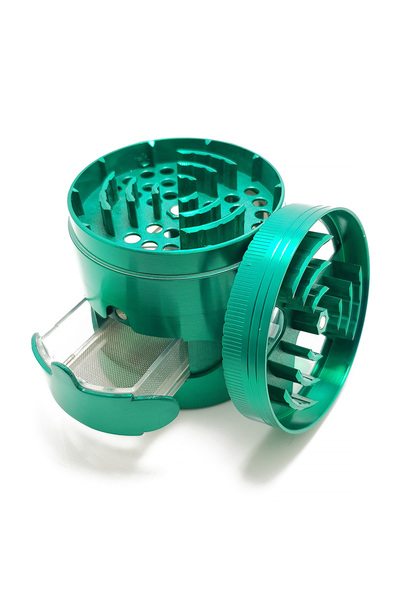 Dreamliner Çekmeceli 60 mm. Yeşil Tütün Baharat Herbal Parçalayıcı pz38ys