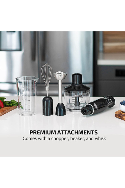 TOTAL خلاط يدوي لاسلكي 100 واط، 5 سرعات للتحكم، 5 في 1