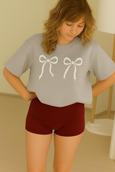 BENROMA Ribbon Printed T-Shirt