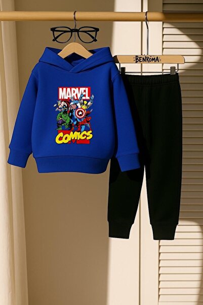 DM DOLCE MORE MARVEL ПРИНТ 3-ЧАСТЕН ДЕТСКИ СПОРТЕН КОМПЛЕКТ