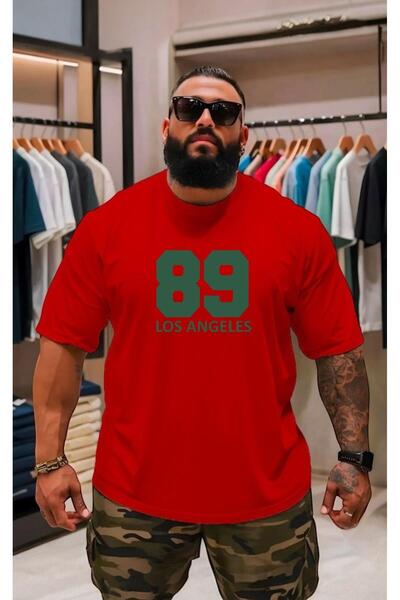 DM DOLCE MORE تي شيرت مطبوع مقاس كبير للجنسين