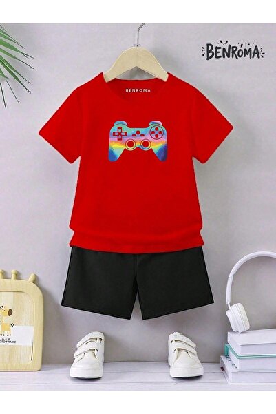 BENROMA Unisex set dječjih šortsa - Sa printom karaktera