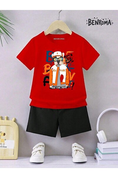 BENROMA Unisex set dječjih šortsa - Sa printom karaktera