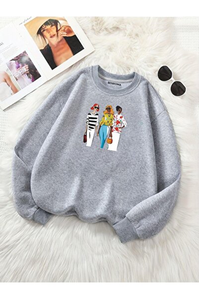 DM DOLCE MORE Hanorac unisex pentru copii, cu 3 fire, din bumbac pieptănat, c...