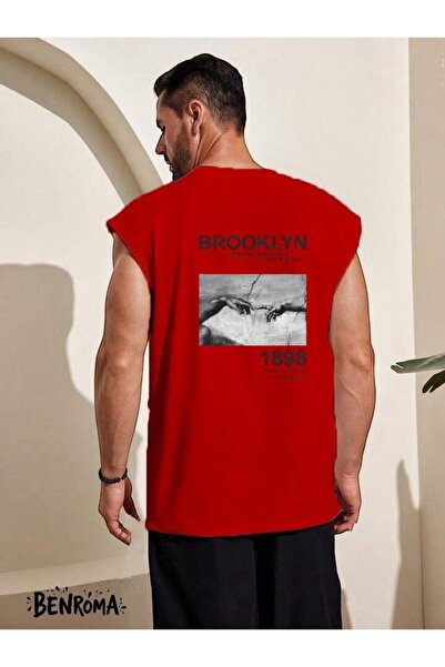 E-ROMA Brooklyn 1898 Štampano Majica bez rukava