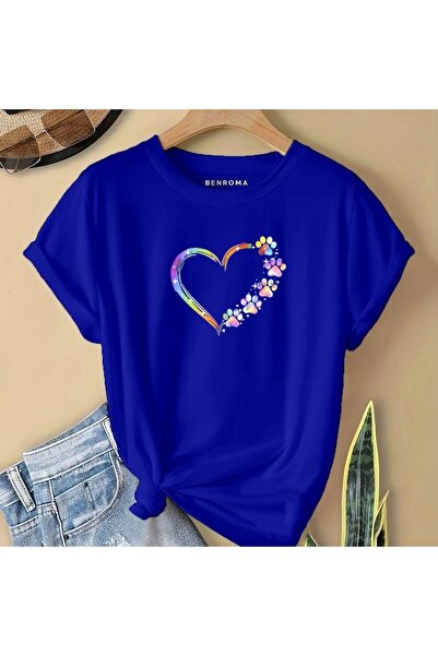 BENROMA KALPLİ KELEBEKLİ KARAKTER BASKILI ÇOCUK TİŞÖRT