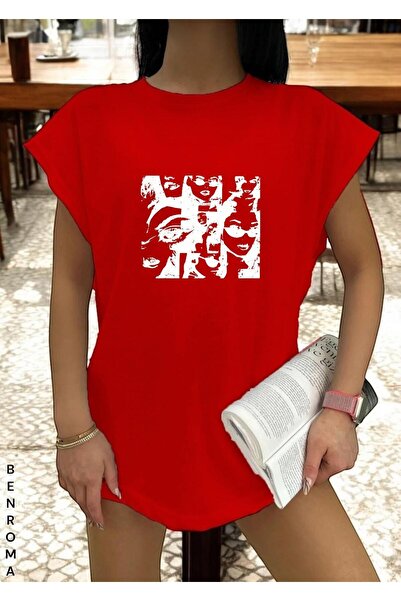 BENROMA Majica bez rukava Štampana