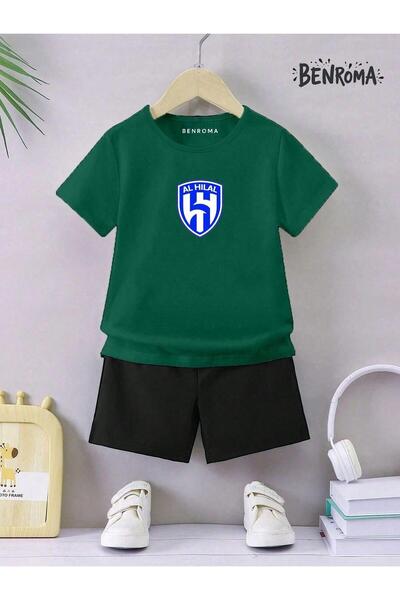 BENROMA Unisek dečiji šorc set - karakter štampan