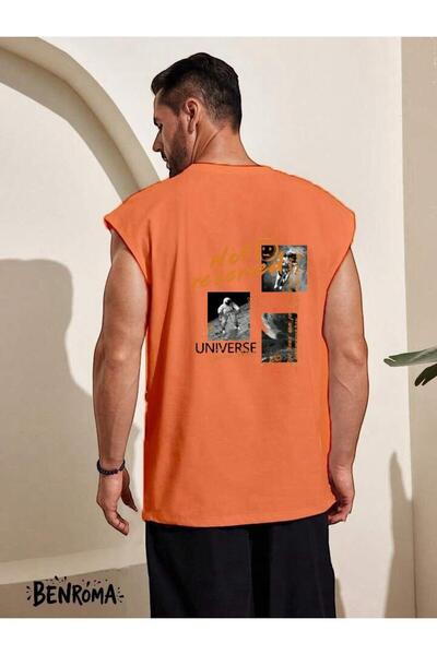 BENROMA Nije rezervisano T-shirt bez rukava sa štampanjem