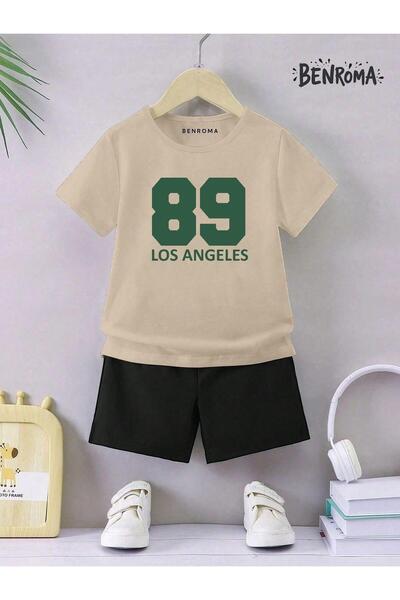 BENROMA Unisek dečiji šorc set - karakter štampan