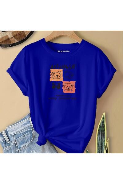 BENROMA Дитяча футболка з принтом ведмедика
