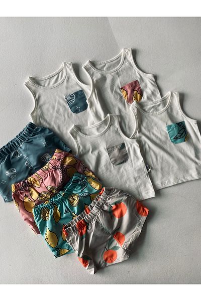 rg kidsstore Athlete and Swim Shorts Set for Baby