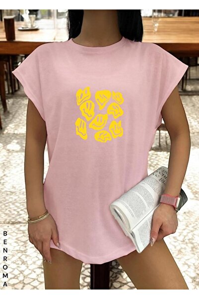 BENROMA Αμάνικο μπλουζάκι με στάμπα