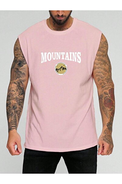 BENROMA Planine Štampano Majica bez rukava