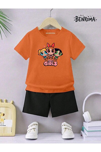 BENROMA Unisex set dječjih šortsa - Sa printom karaktera