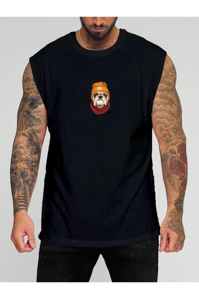 BENROMA Pas Taci Štampano Majica bez rukava