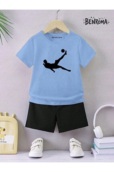 BENROMA Unisek dečiji šorc set - karakter štampan