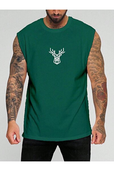 BENROMA Jelen Štampano Majica bez rukava