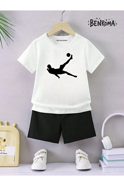 BENROMA Unisek dečiji šorc set - karakter štampan