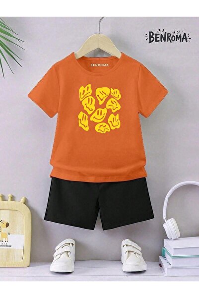 BENROMA Unisex set dječjih šortsa - Sa printom karaktera