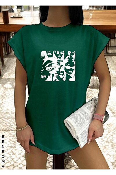 BENROMA Majica bez rukava Štampana