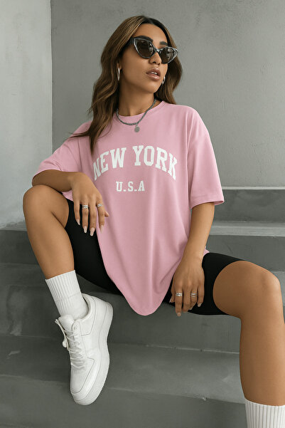 BENROMA Голяма тениска с щампи