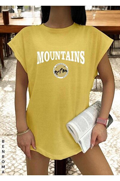 E-ROMA Majica bez rukava Štampana