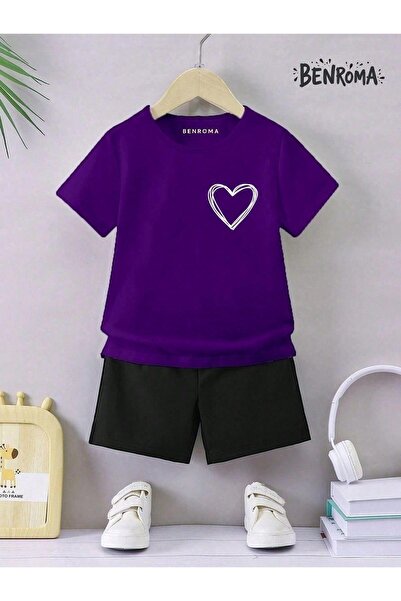 BENROMA Unisex set dječjih šortsa - Sa printom karaktera