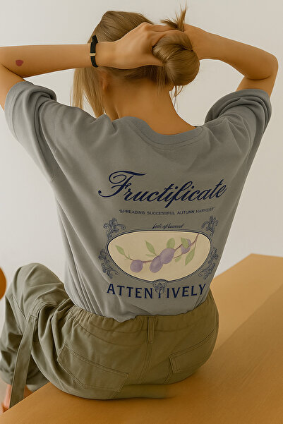 BENROMA Μπλουζάκι με στάμπα μεγάλου μεγέθους