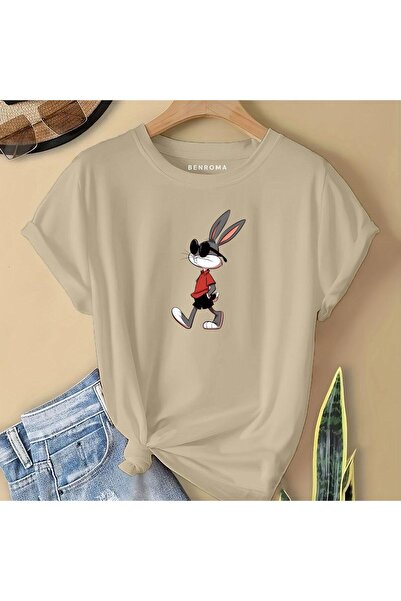BENROMA 1 μπλουζάκι δώρο για αγορές 6 και άνω στο καλάθι - Παιδικό μπλουζάκι με στάμπα Rabbit Character