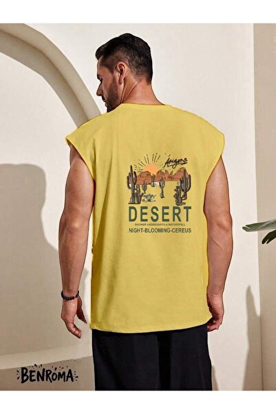 BENROMA Pustinjska Štampano majica bez rukava