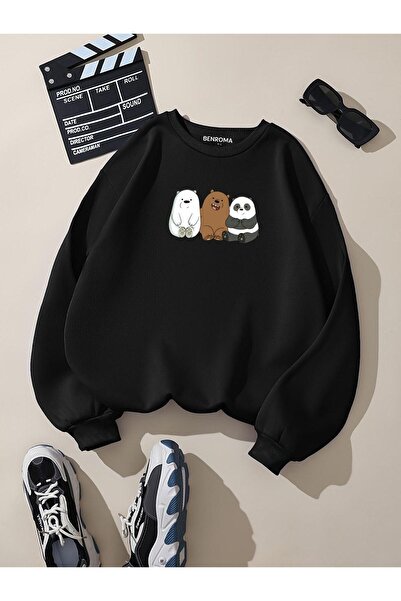 DM DOLCE MORE Hanorac unisex pentru copii, cu 3 fire, din bumbac pieptănat, c...