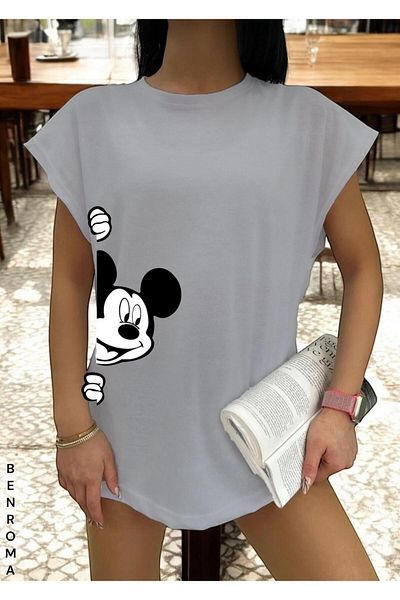 BENROMA 1 Product Is a Gift for Purchases of 6 or More Sleeveless T-Shirt Printed