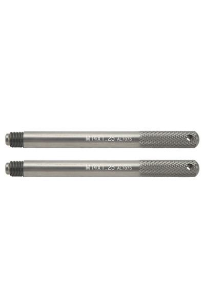 Choice M14 X 1.25 2pcs Wheel Alignment Pin Wheel Hanger Pin Set Rim Stud Pin Guide Tool for Car Tire Repair