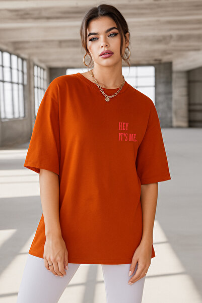 BENROMA Hey It's Me Printed Oversize T-shirt