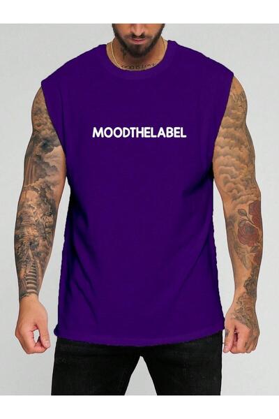 E-ROMA Tricou fără mâneci cu imprimeu Moodthelabel