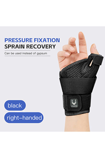 choice2 AB044-black Flexible Splint Wrist Thumb Support Brace for Tendonitis ...