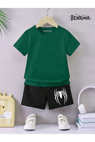 BENROMA Unisek dečiji šorc set - karakter štampan