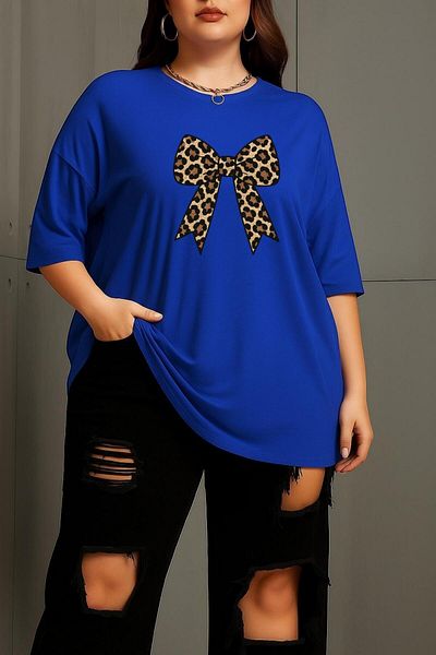 BENROMA TRIUC UNISEX MARE CU MOLTI DE LEOPARD